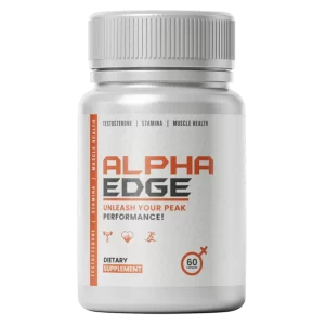 Alpha Edge Cápsulas para aumentar o nível de testosterona, a resistência e a saúde muscular