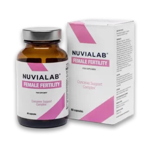 NUVIALAB FEMALE FERTILITY Cápsulas para suporte da fertilidade feminina