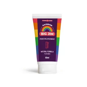 Rainbow Big Jim Gel para aumento do pênis