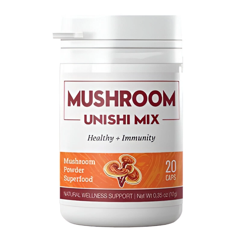 Unishi mix Cápsulas para melhorar o funcionamento do trato gastrointestinal e contra gastrite