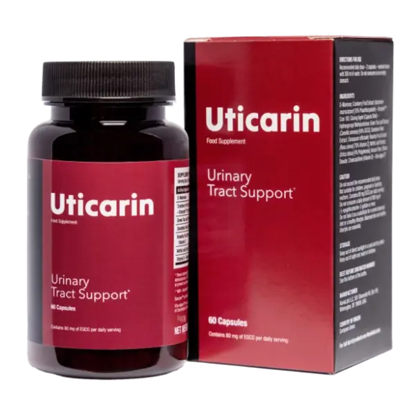 Uticarin Cápsulas para suporte do trato urinário