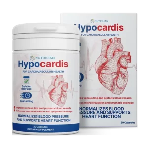 Hypocardis Cápsulas para a saúde do sistema cardiovascular