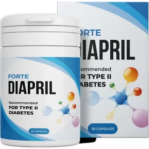Diapril Cápsulas contra diabetes