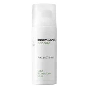 InnovaGoods Zencare Creme facial hidratante antienvelhecimento contra rugas, nutrição e regeneração da pele