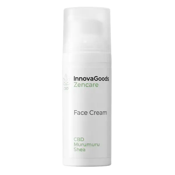 InnovaGoods Zencare Creme facial hidratante antienvelhecimento contra rugas, nutrição e regeneração da pele