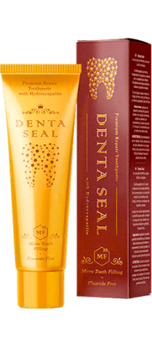 Denta Seal é o seu segredo para sorrir com beleza: ssssh! Não conte a ninguém!
